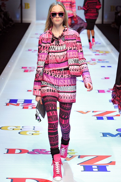 Wearable Trends D&G ReadyToWear Fall 2011 Runway Photos, Milan